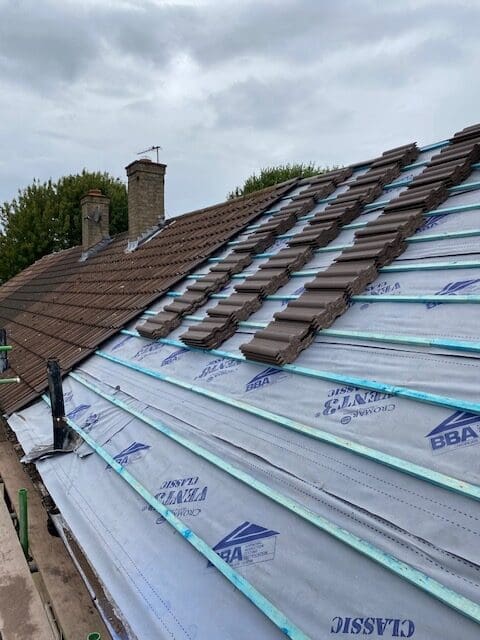 Tiling in Harold Hill