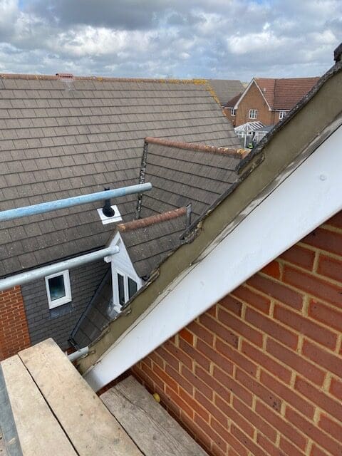 Verge Repair from Wind Damage